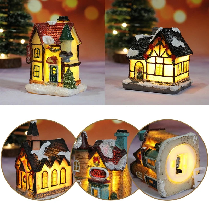 Christmas House Night Light Ornament