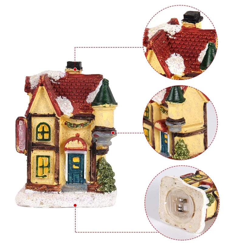 Christmas House Night Light Ornament