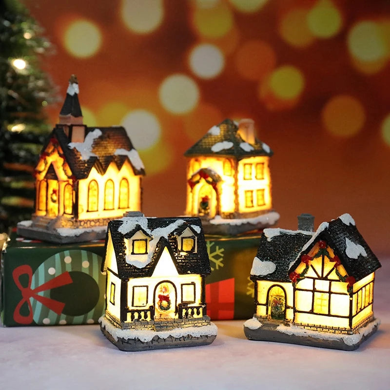 Christmas House Night Light Ornament