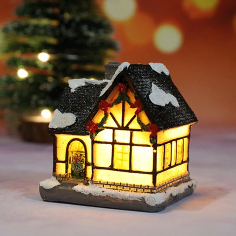 Christmas House Night Light Ornament