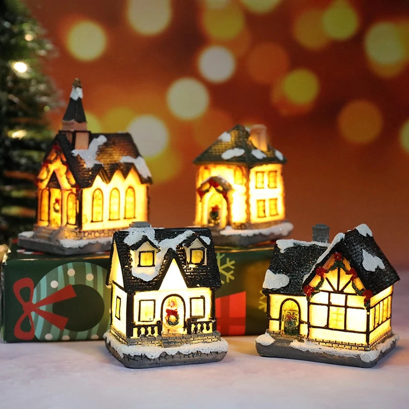 Christmas House Night Light Ornament