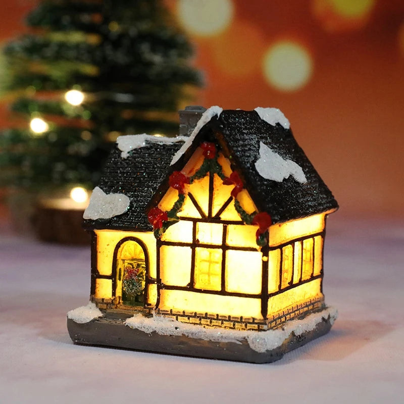 Christmas House Night Light Ornament