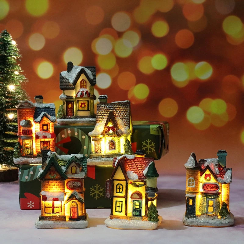 Christmas House Night Light Ornament