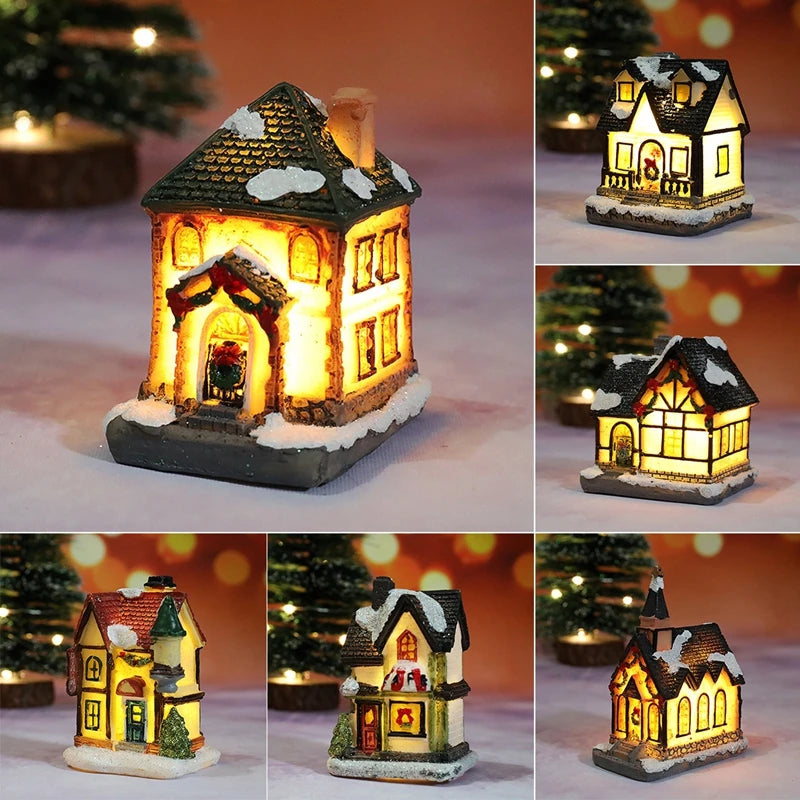 Christmas House Night Light Ornament