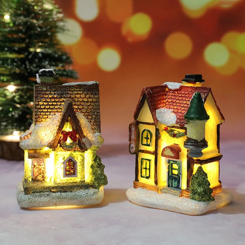 Christmas House Night Light Ornament