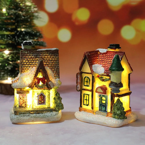 Christmas House Night Light Ornament