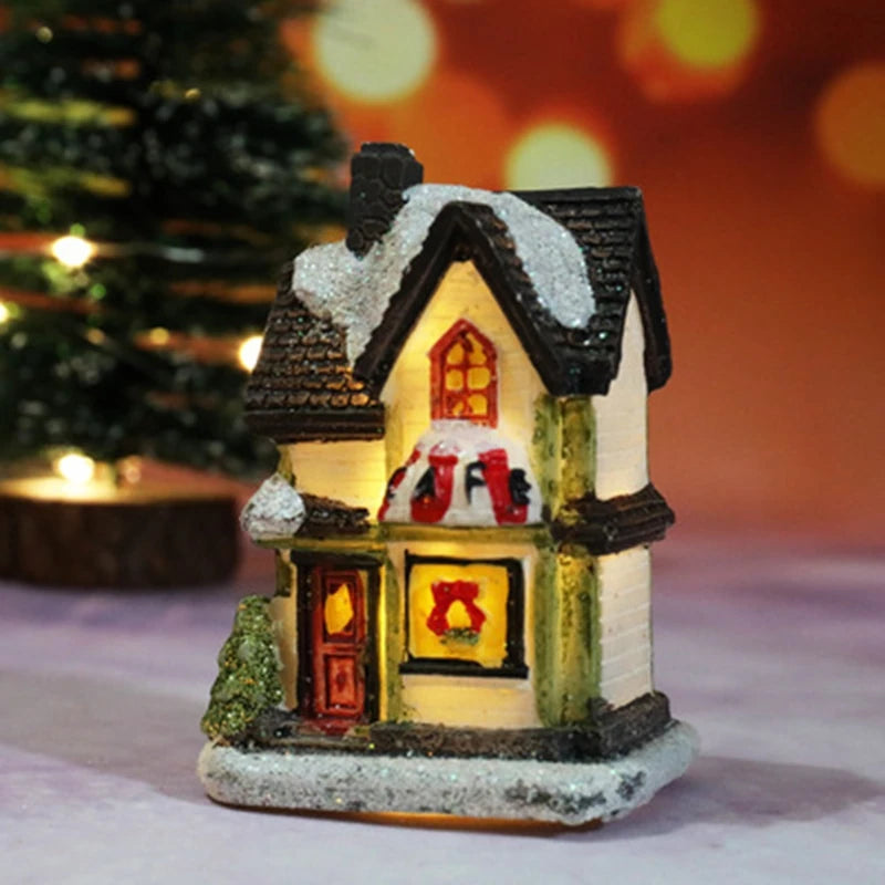 Christmas House Night Light Ornament