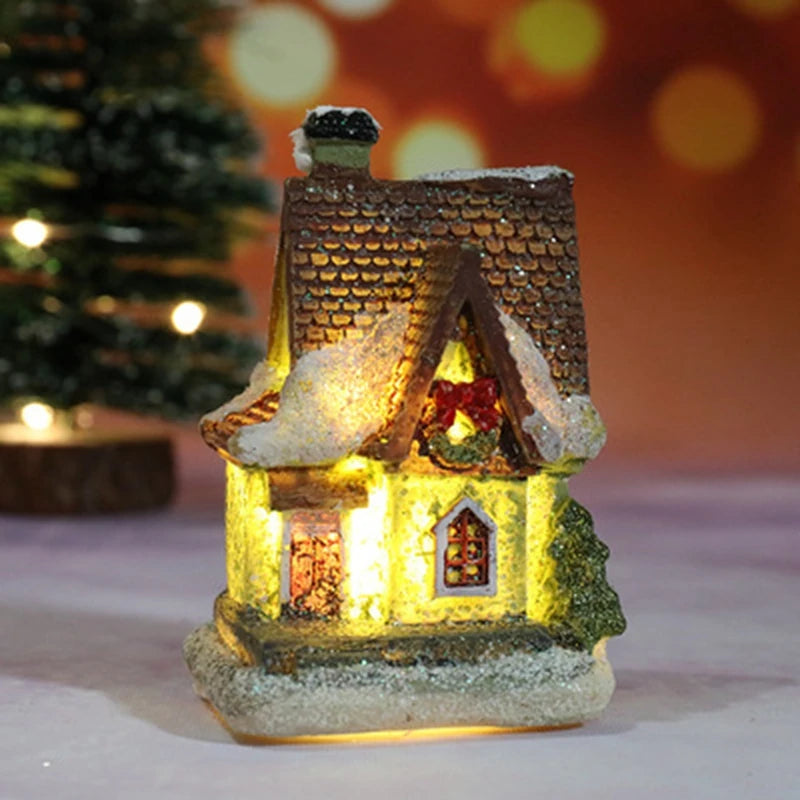 Christmas House Night Light Ornament