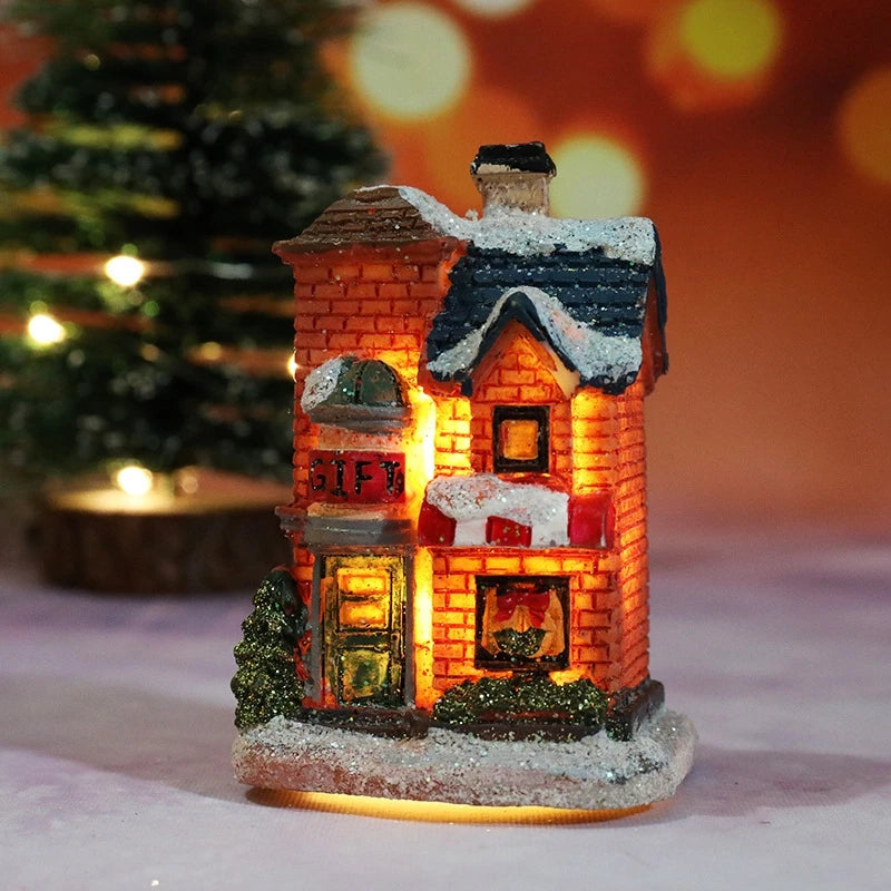 Christmas House Night Light Ornament