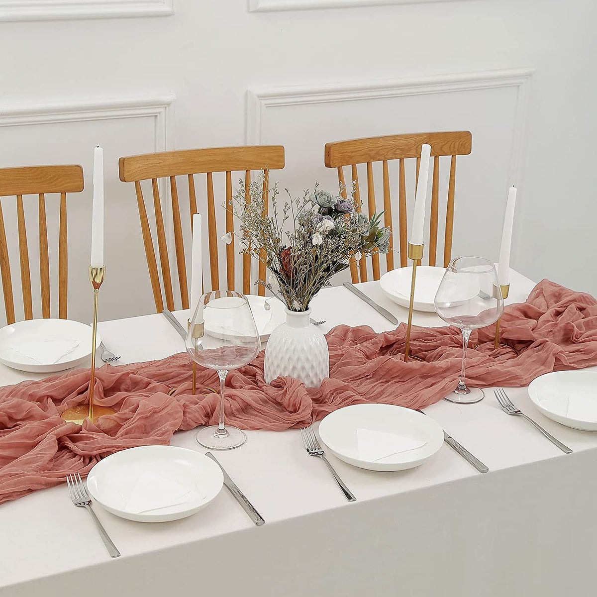 Light Luxury Wedding Table Runner