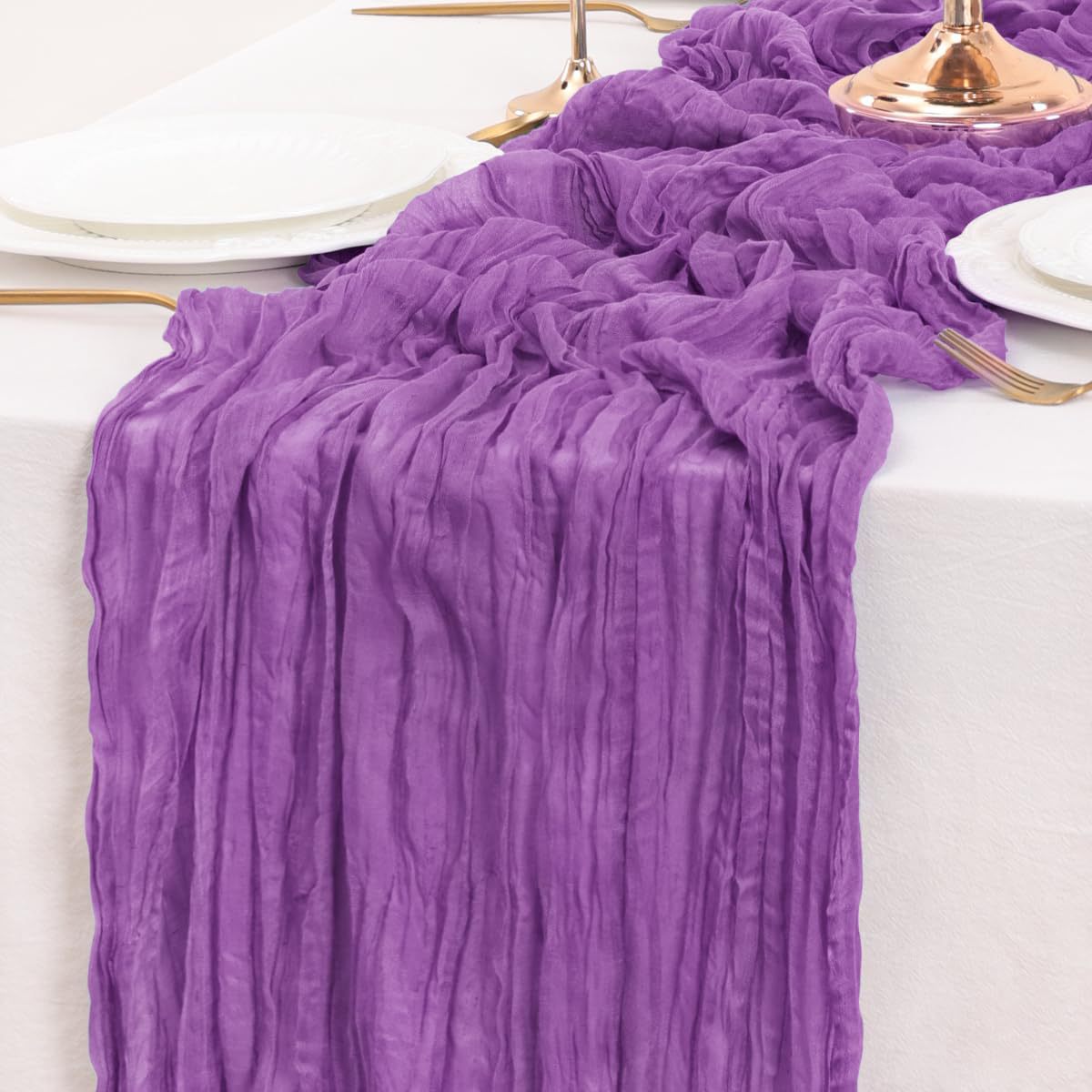 Light Luxury Wedding Table Runner