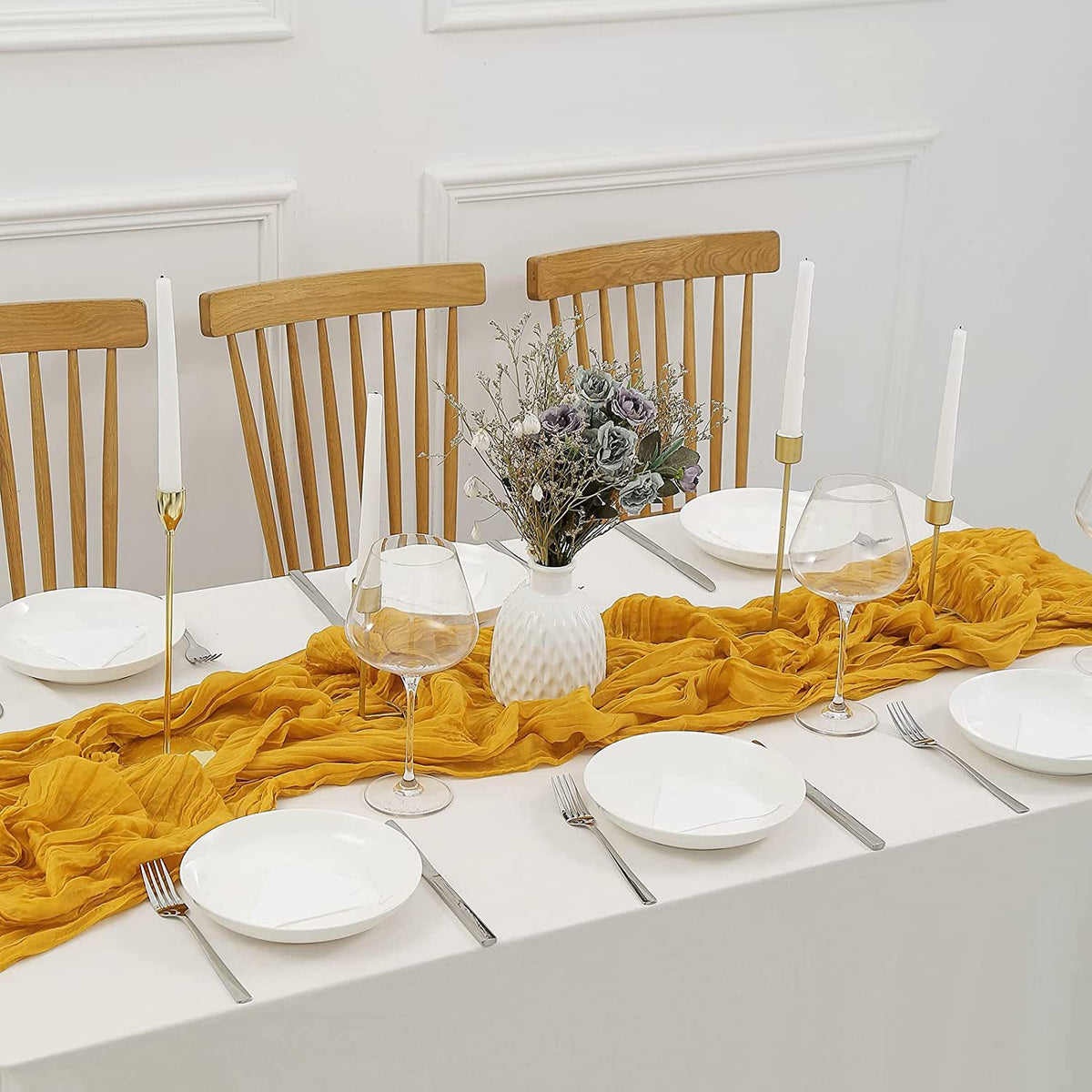 Light Luxury Wedding Table Runner