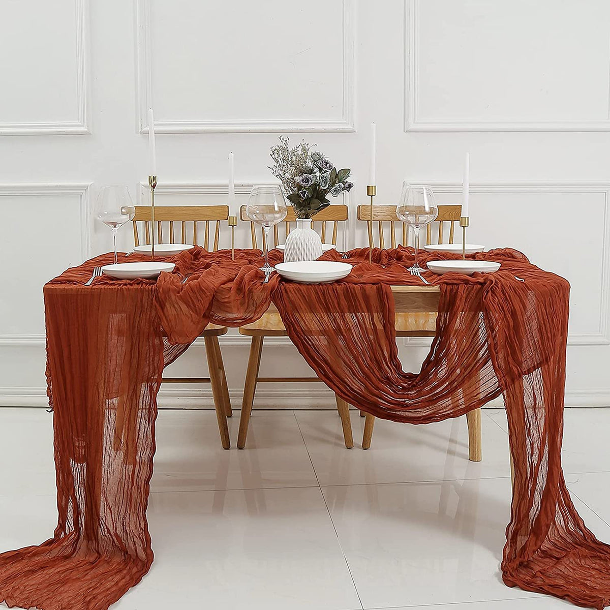 Light Luxury Wedding Table Runner