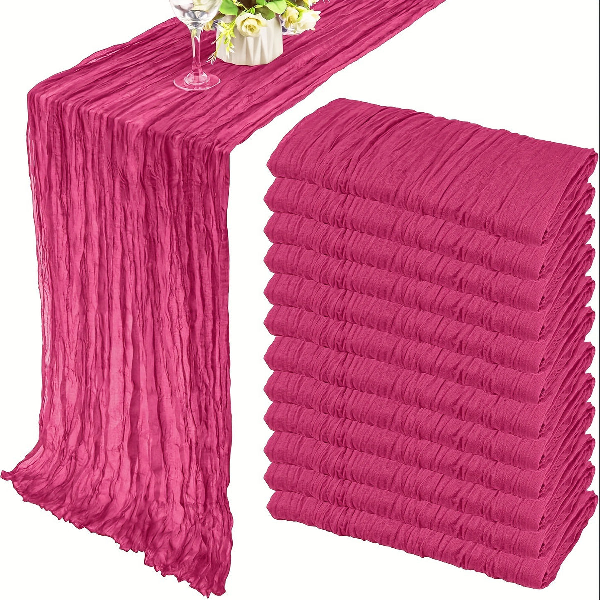Light Luxury Wedding Table Runner