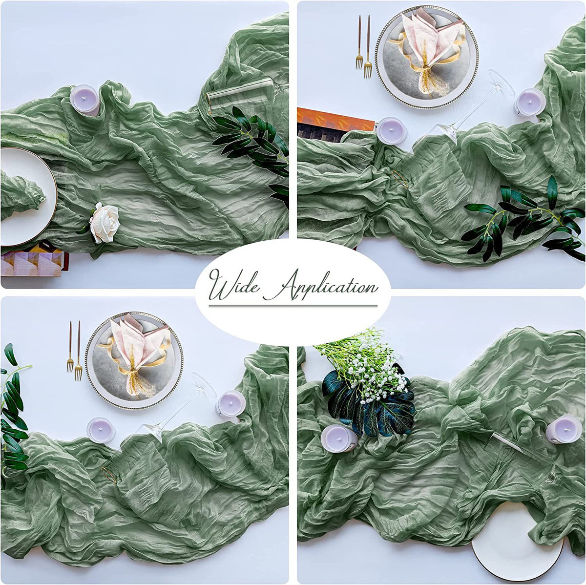 Light Luxury Wedding Table Runner