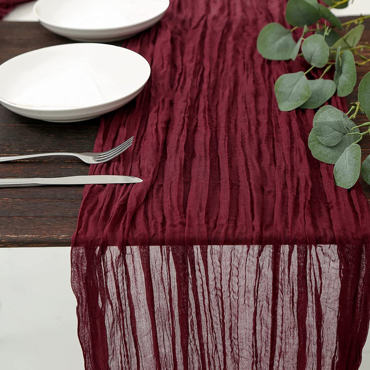 Light Luxury Wedding Table Runner