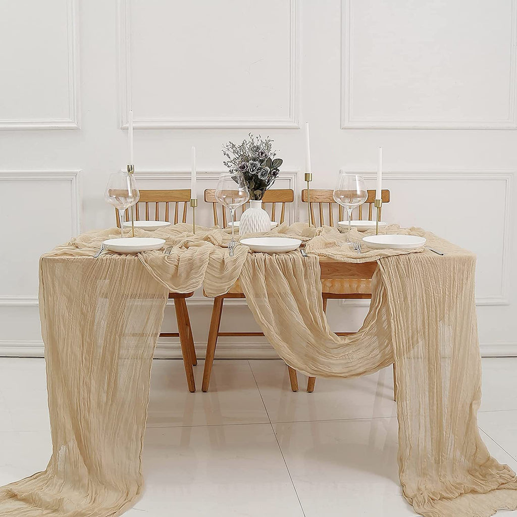 Light Luxury Wedding Table Runner