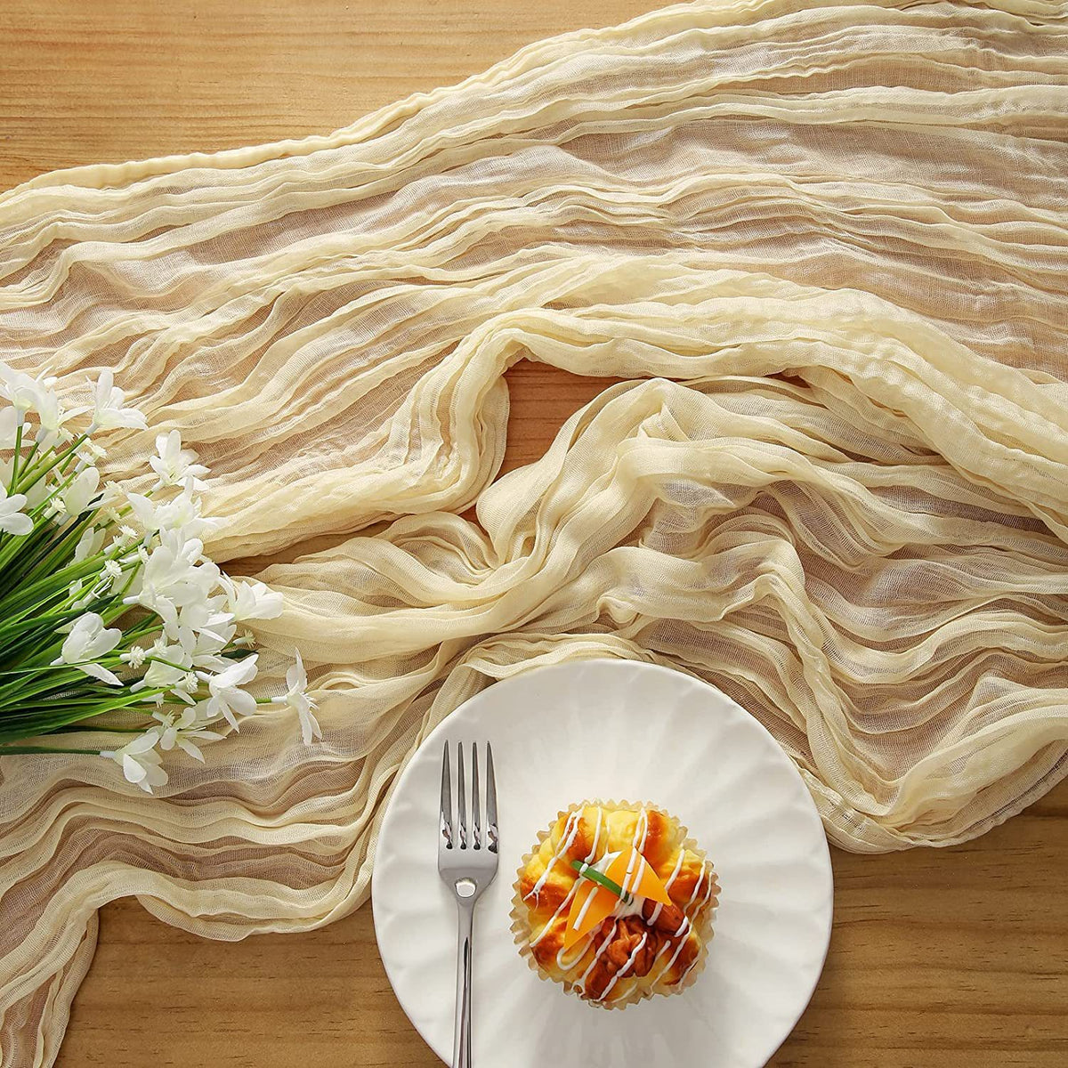 Light Luxury Wedding Table Runner