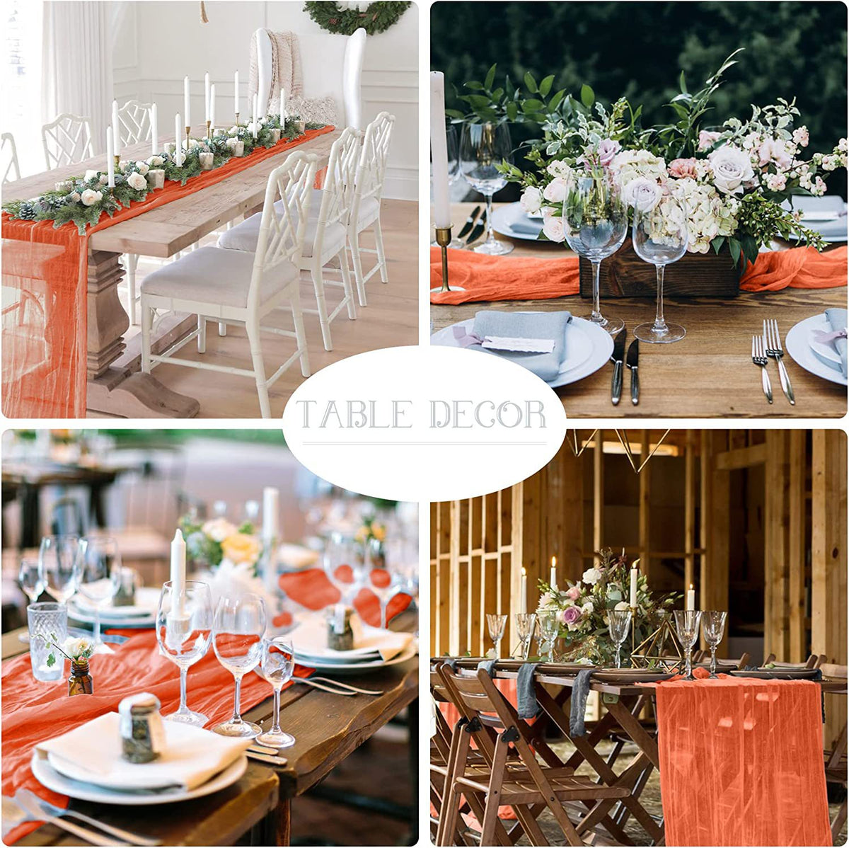 Light Luxury Wedding Table Runner
