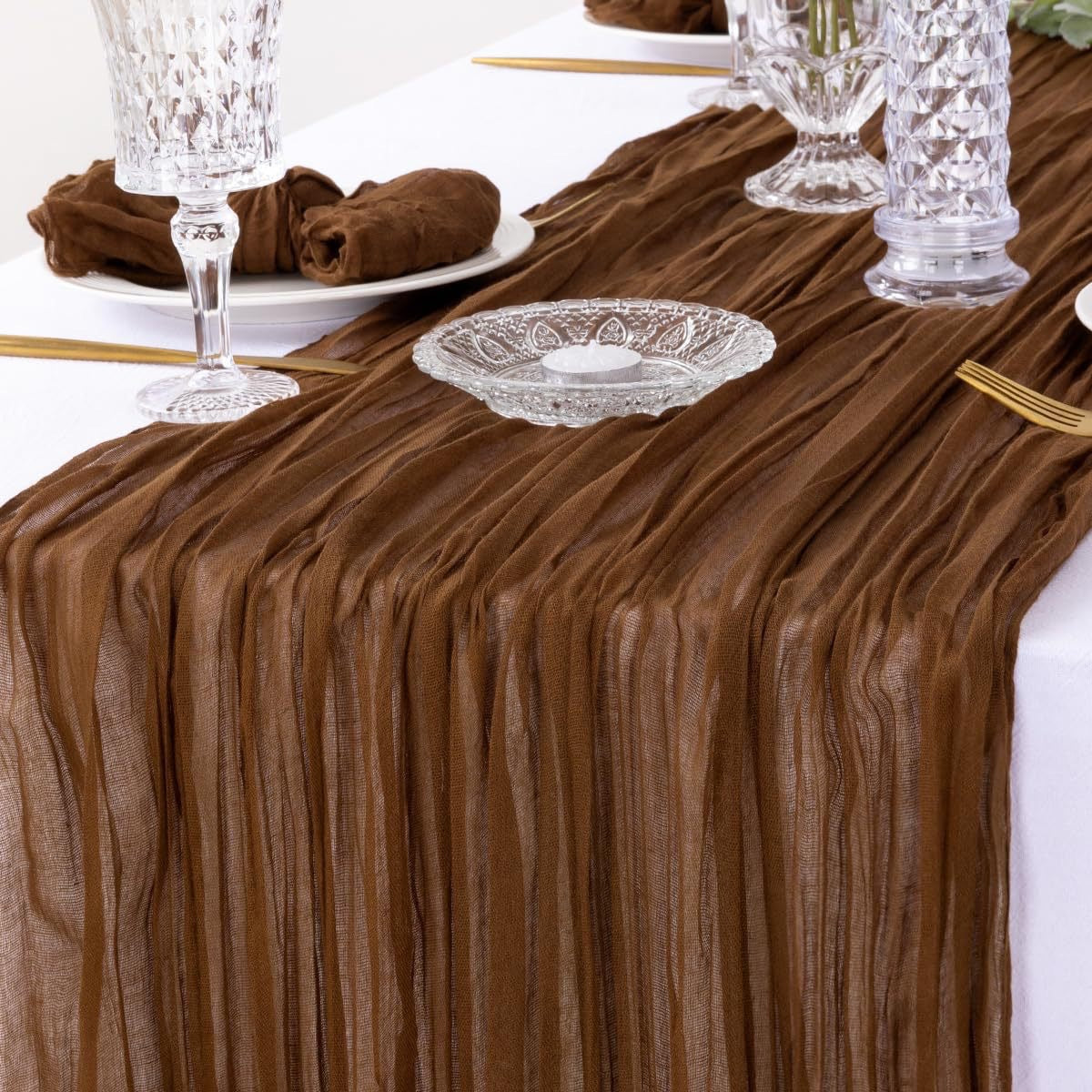 Light Luxury Wedding Table Runner