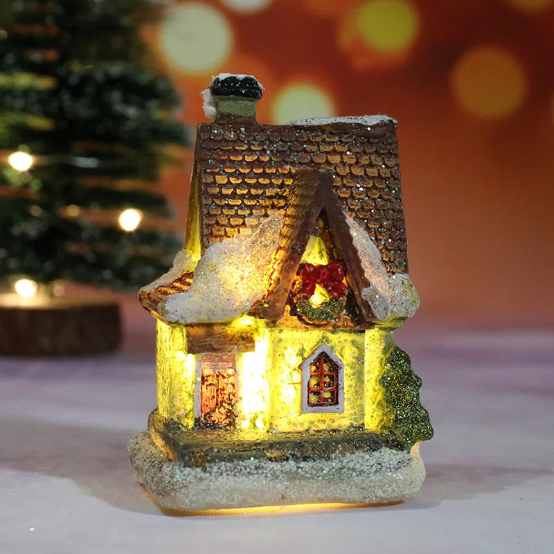 Christmas House Night Light Ornament