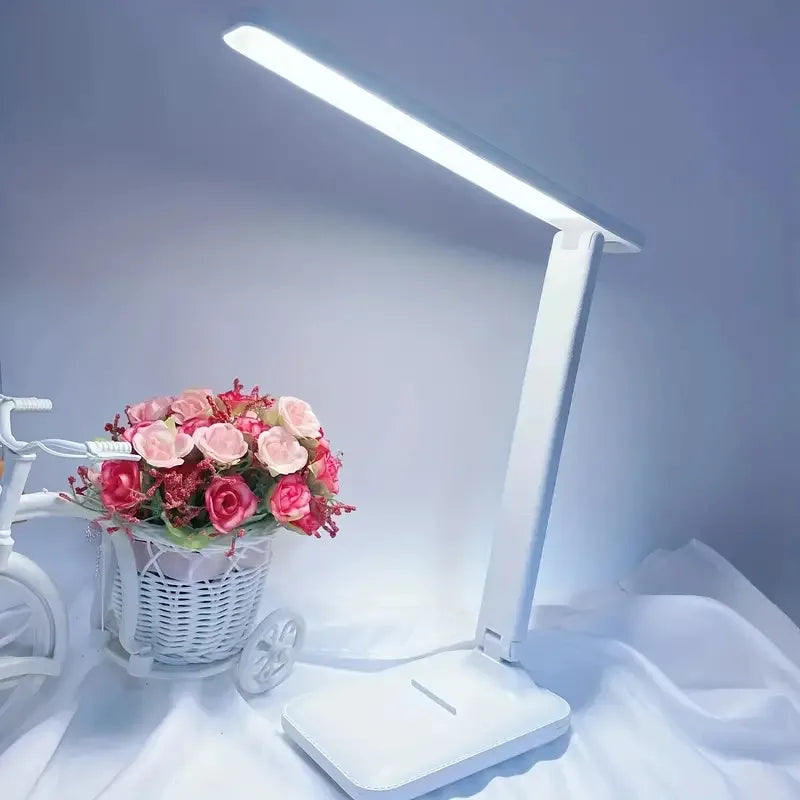 Foldable LED Desk Lamp with Touch Dimmer