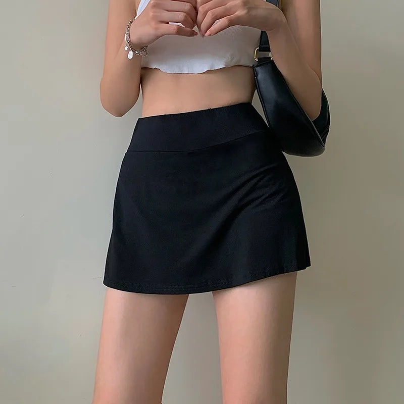 Elegant Tennis Sport Mini Skirt