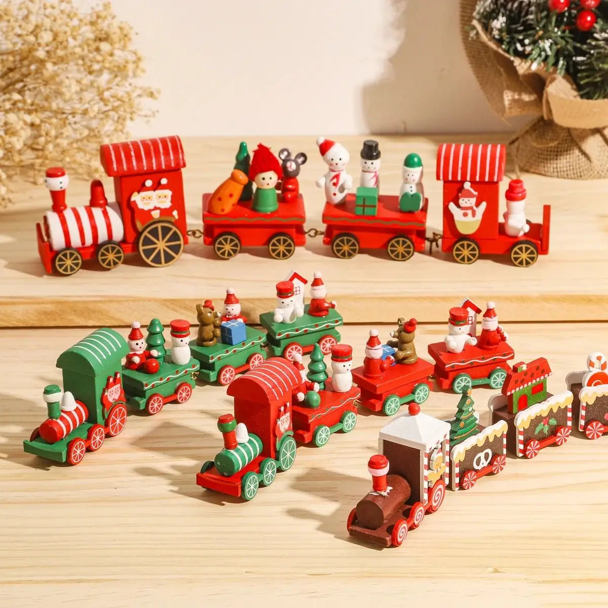 Christmas Train Ornament Decoration