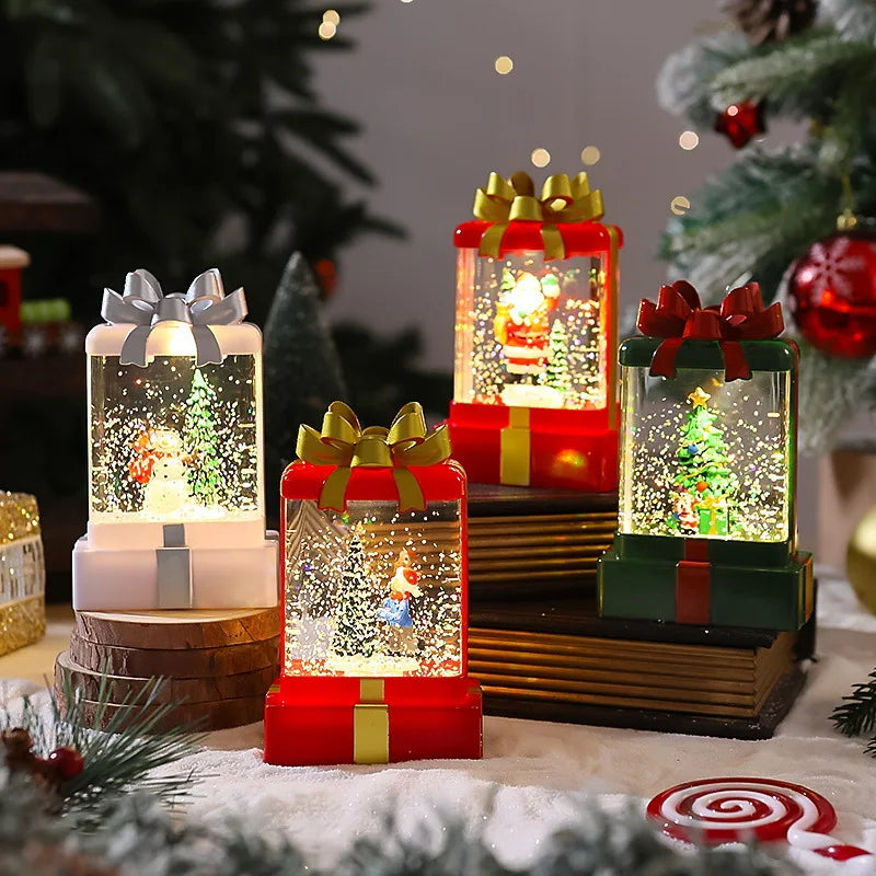 Glowing Crystal Christmas Night Light