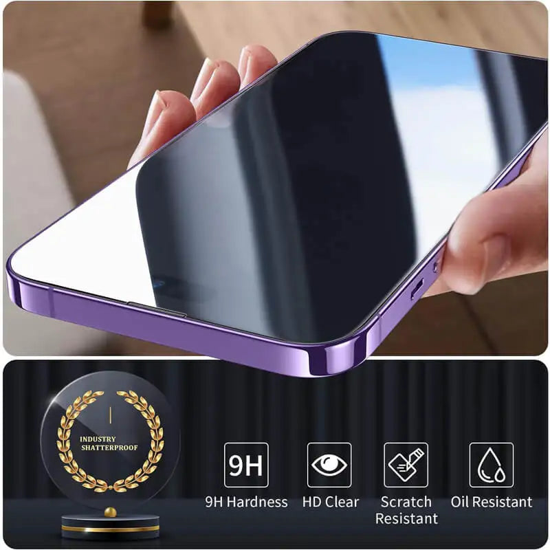Tempered Glass Screen Protector for iPhone 11–16 Series