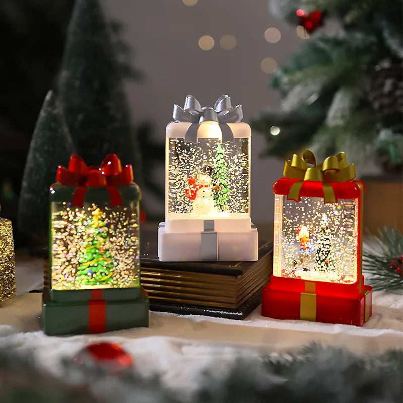 Glowing Crystal Christmas Night Light