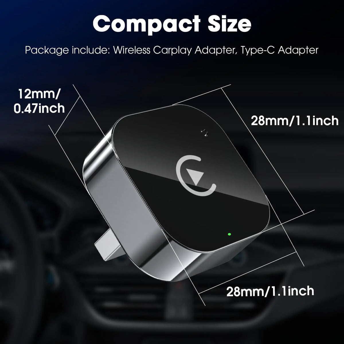 Wireless CarPlay Adapter for iPhone