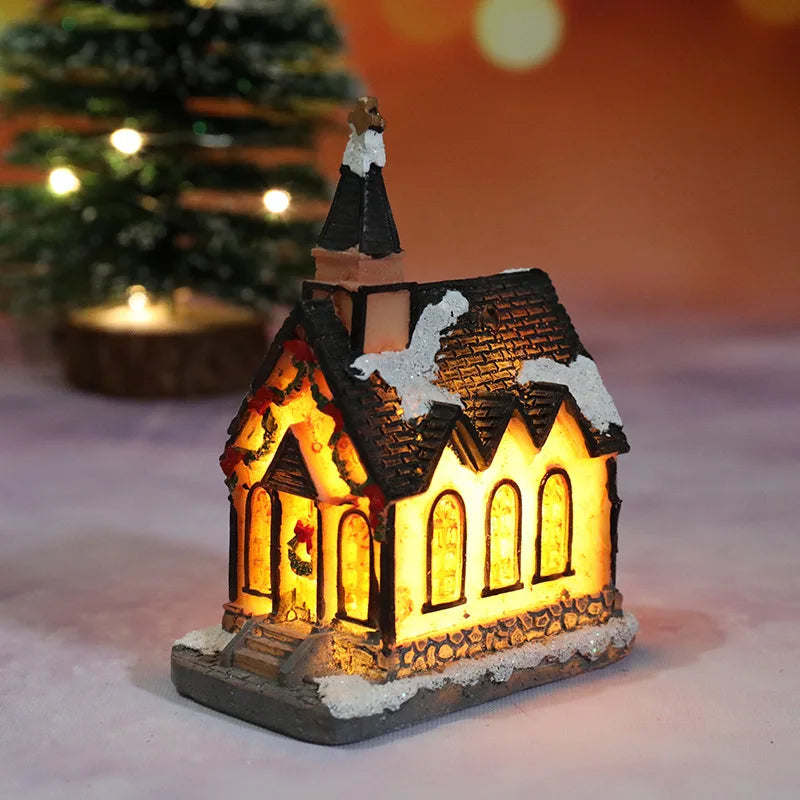 Christmas House Night Light Ornament