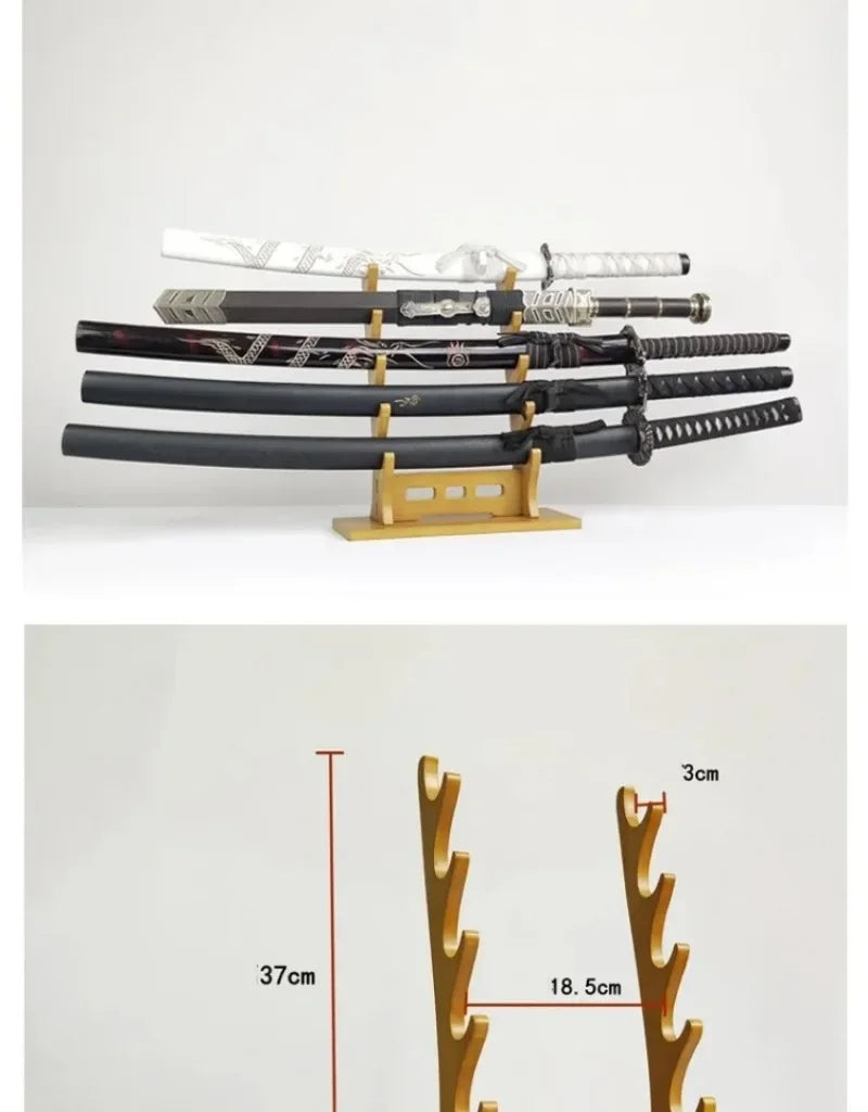 Wooden Katana/Sword Display Stand