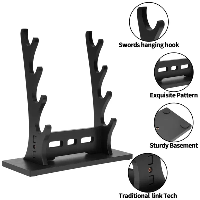 Wooden Katana/Sword Display Stand