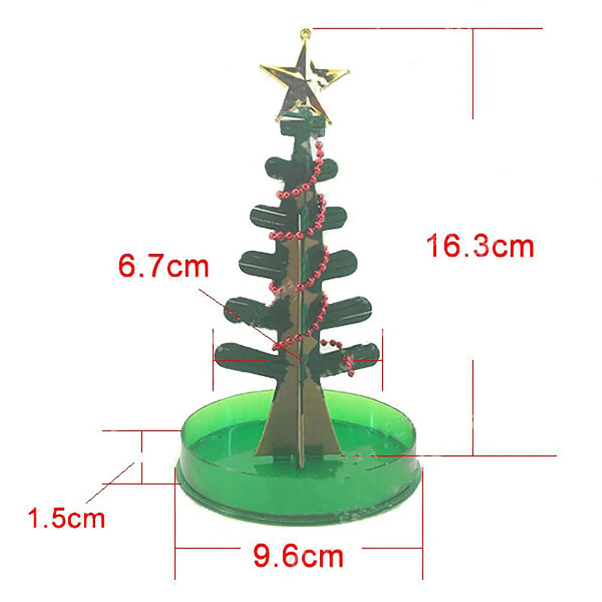 Magic Growing Christmas Tree (Crystal Paper Science Toy)