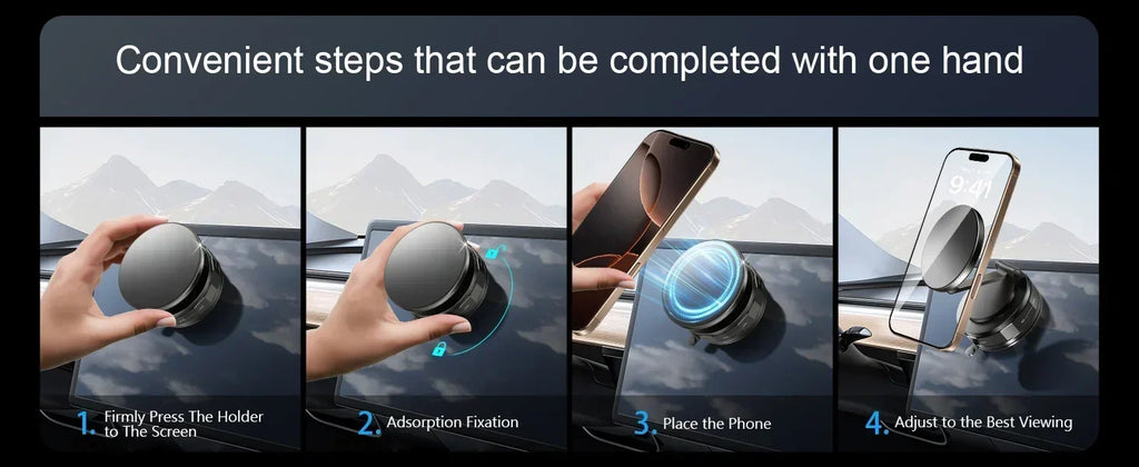Strong Magnetic 360° Car Phone Holder
