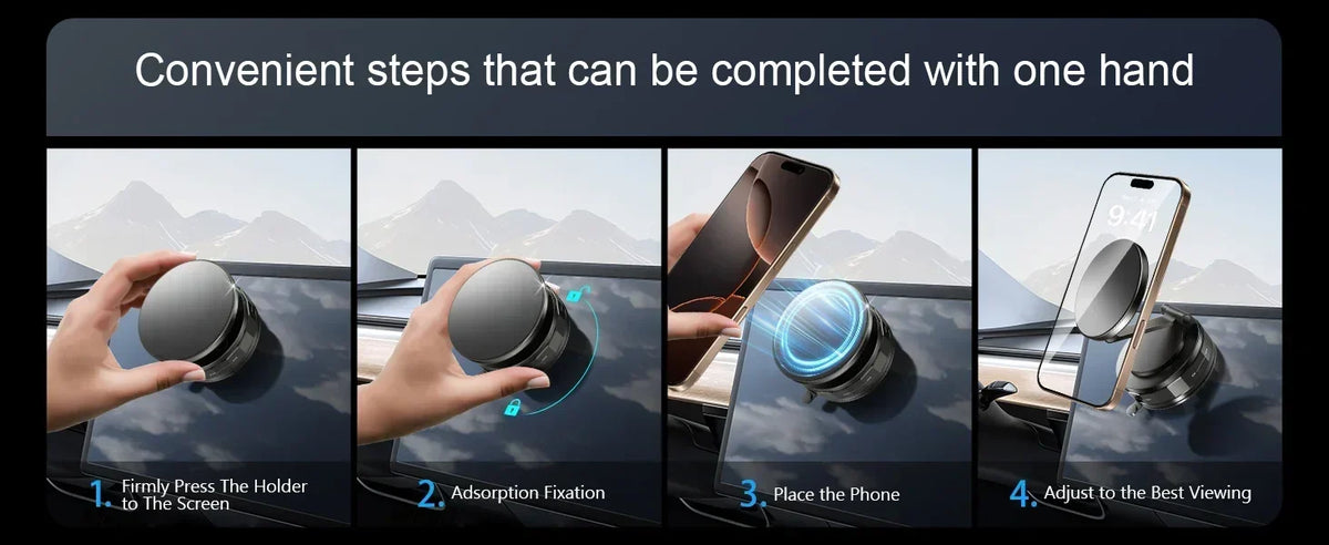 Strong Magnetic 360° Car Phone Holder