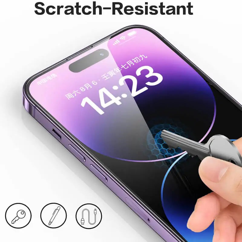 Tempered Glass Screen Protector for iPhone 11–16 Series