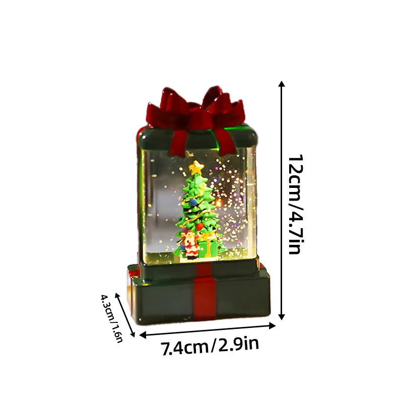 Glowing Crystal Christmas Night Light