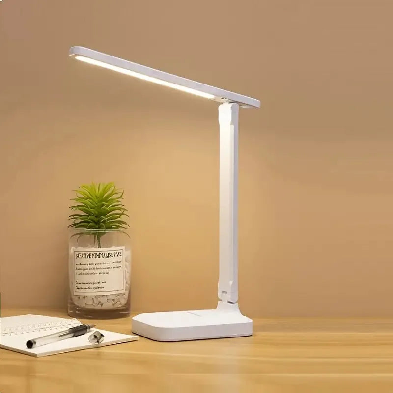 Foldable LED Desk Lamp with Touch Dimmer