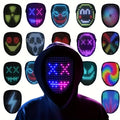Gesture-Sensing LED Halloween Mask