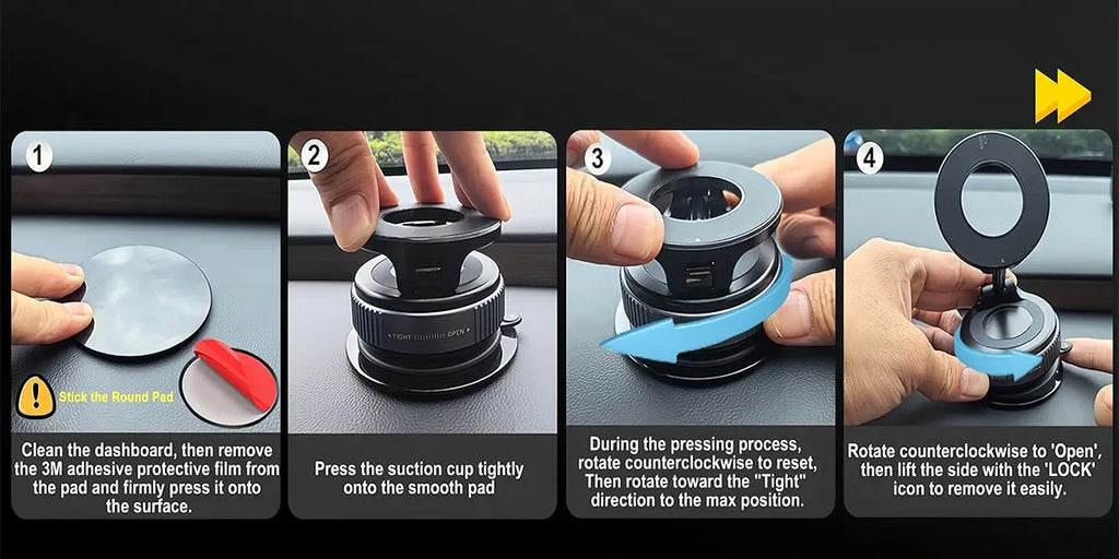 Strong Magnetic 360° Car Phone Holder