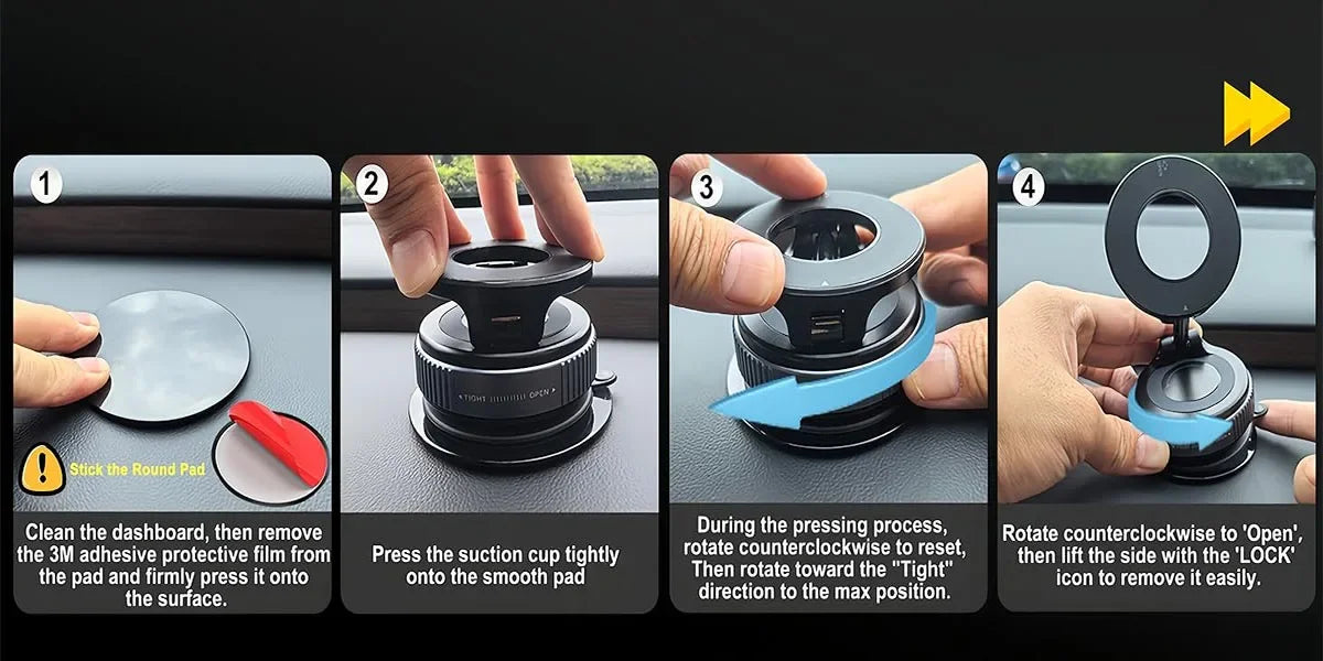 Strong Magnetic 360° Car Phone Holder