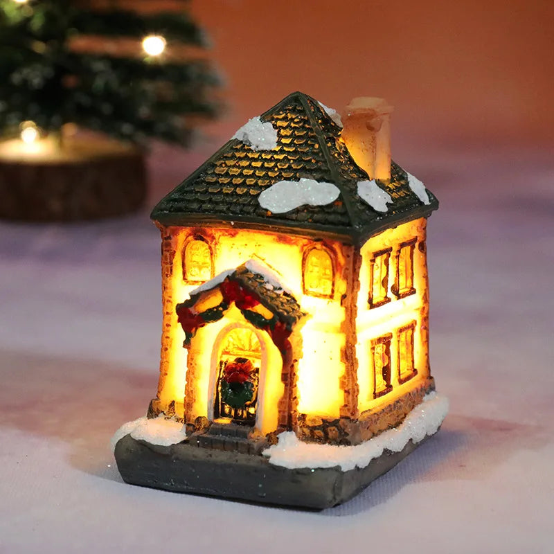 Christmas House Night Light Ornament