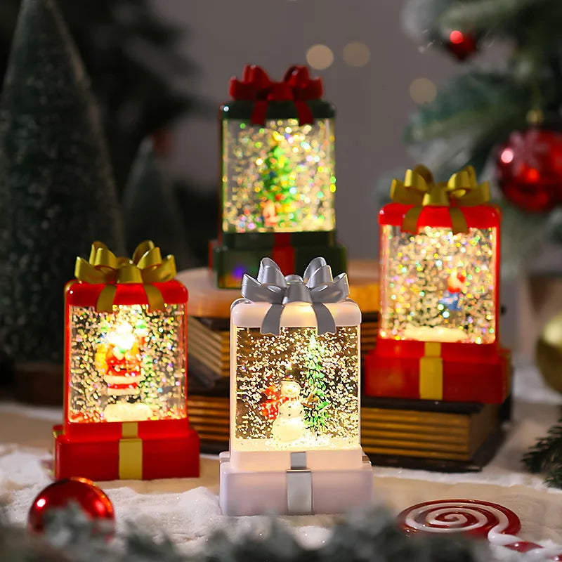 Glowing Crystal Christmas Night Light
