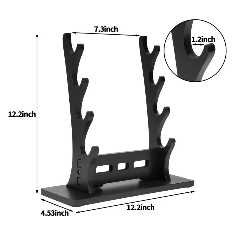 Wooden Katana/Sword Display Stand