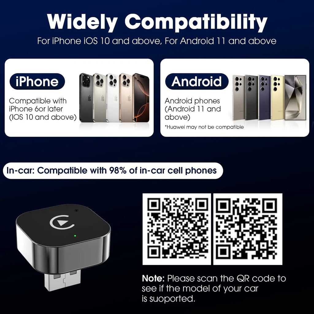 Wireless CarPlay Adapter for iPhone