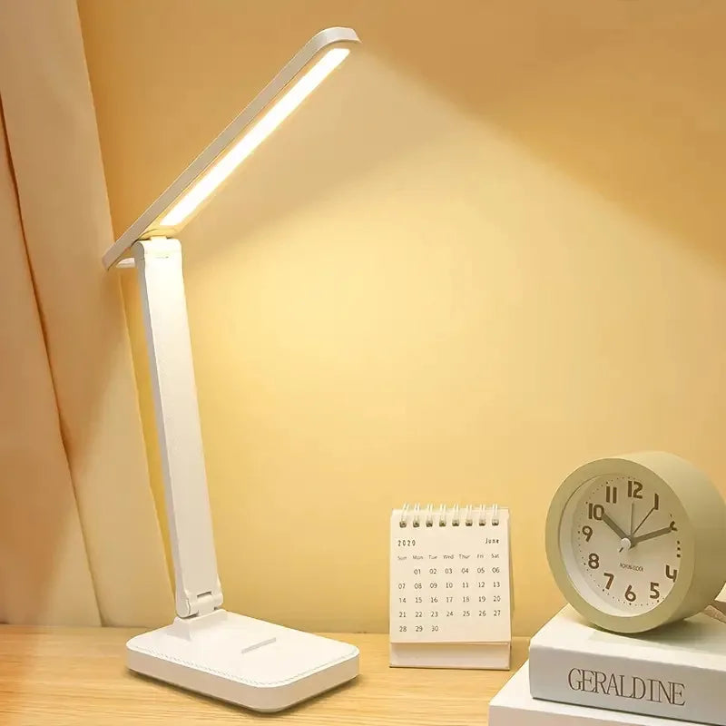Foldable LED Desk Lamp with Touch Dimmer