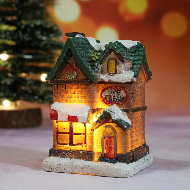 Christmas House Night Light Ornament